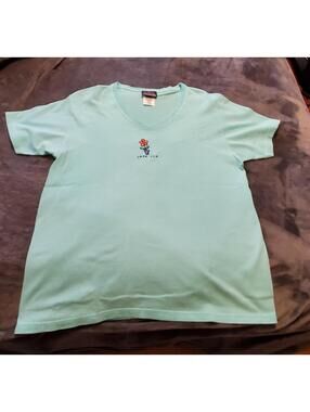 WOMENS MINT GREEN CAPE COD SHIRT - SIZE MEDIUM